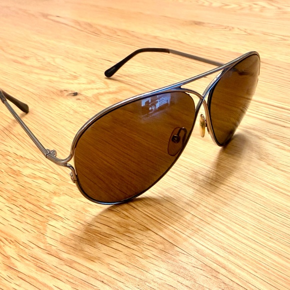 Tom Ford Peter Metal Aviator Sunglasses main image 15